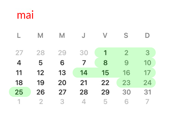 Les ponts du printemps, vos meilleures opportunités d’échange